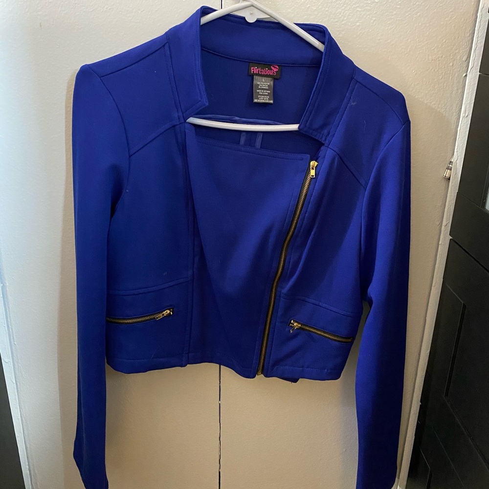 Blue jacket